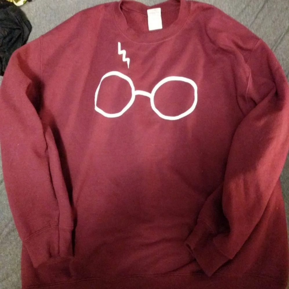 Sold Harry potter burgundy sweater